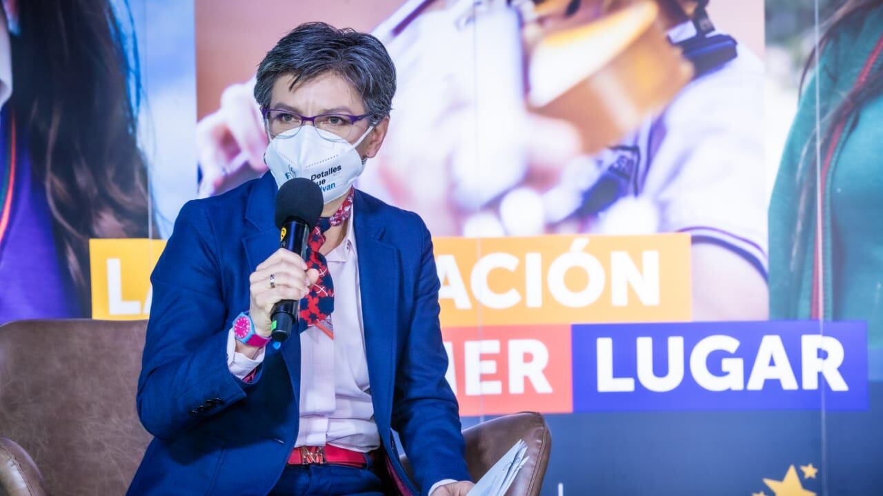 Claudia López, alcaldesa de Bogotá