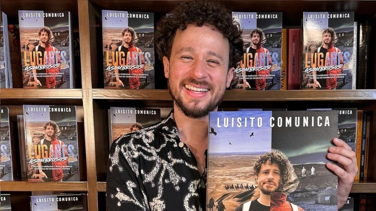 Luisito Comunica estuvo en la FILBo presentando su más reciente libro.
