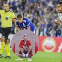 El influencer fue centro de atención hasta en el juego de Copa Libertadores.