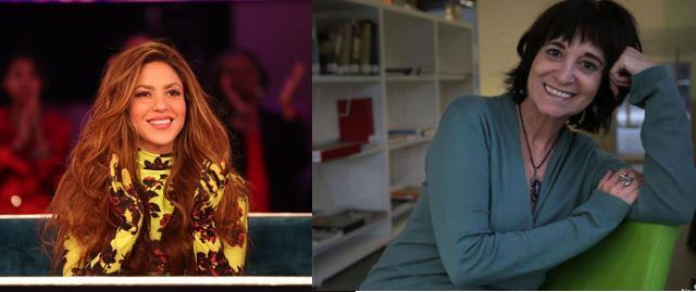 Shakira y Rosa Montero