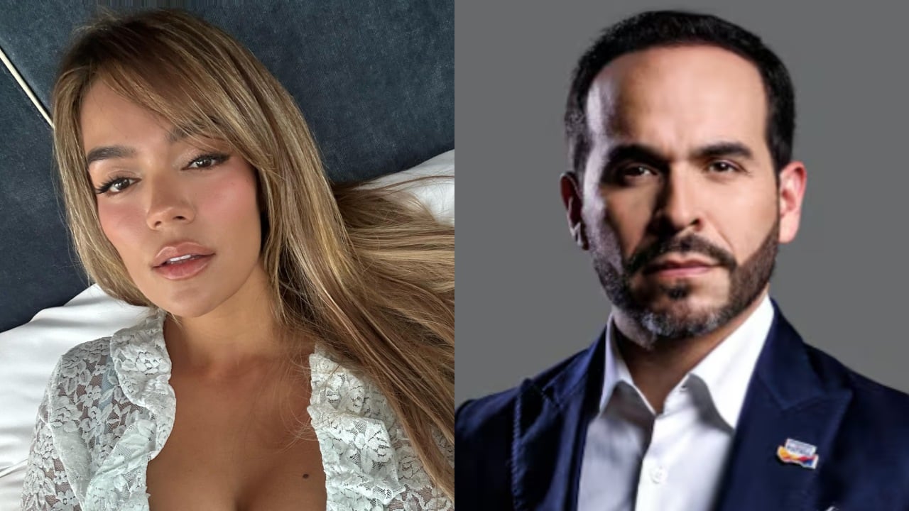 Karol G y Abelardo De La Espriella.