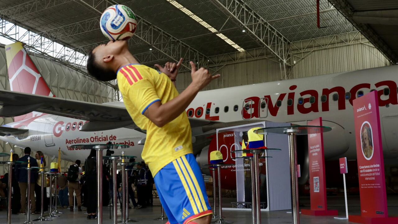 En el empenaje del avión estará plasmado el logo de la Federación Colombiana de Fútbol.