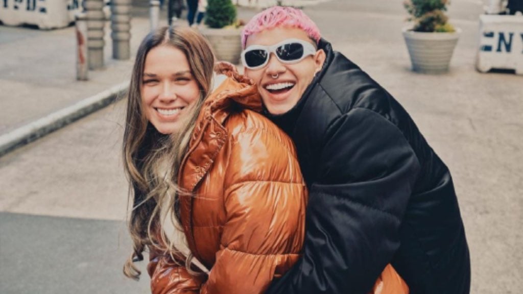 Modelo Isabella Ladera anuncia medidas legales tras filtración de video con el cantante Beéle.