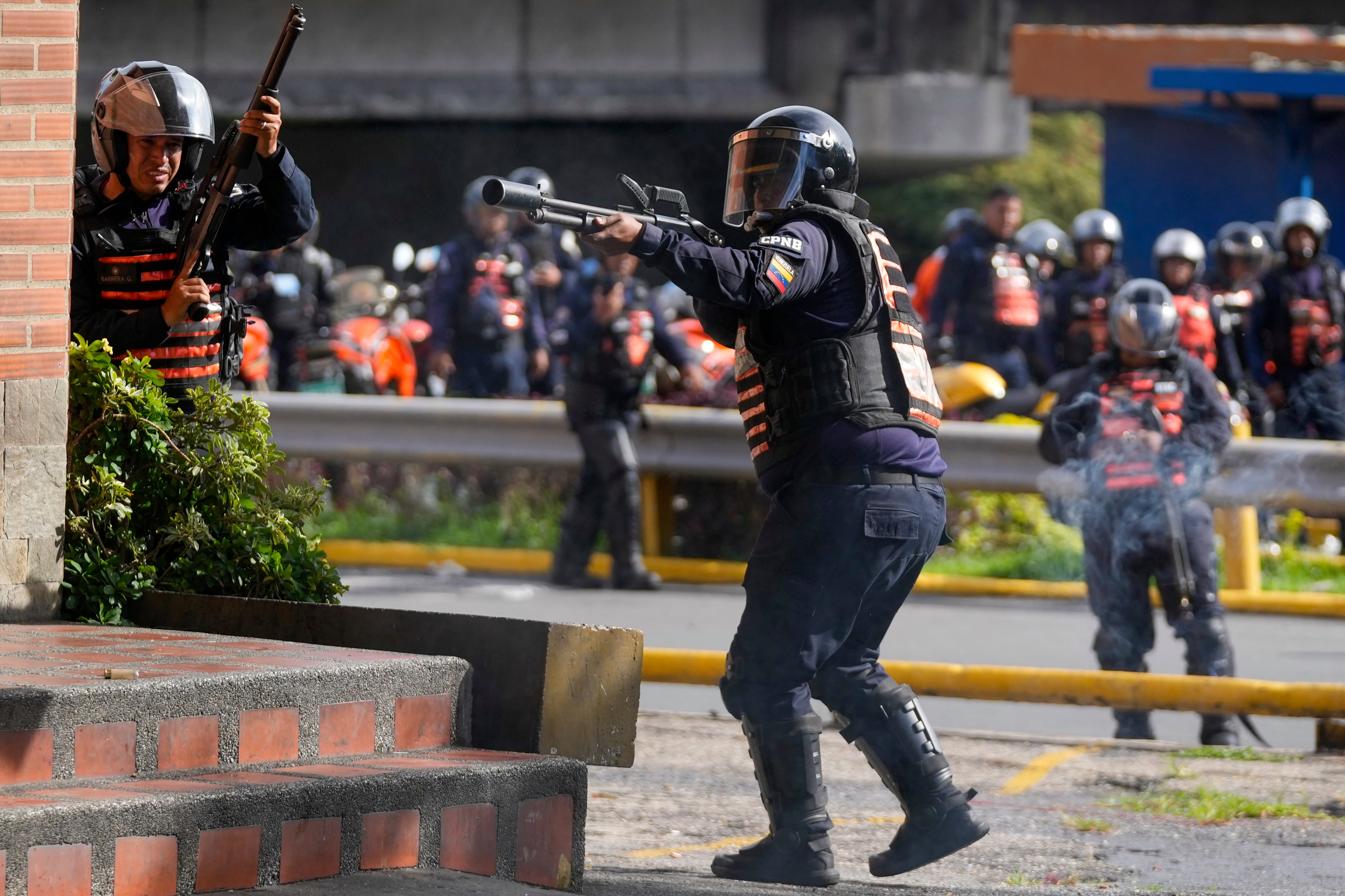 Policía del régimen de Nicolás Maduro.