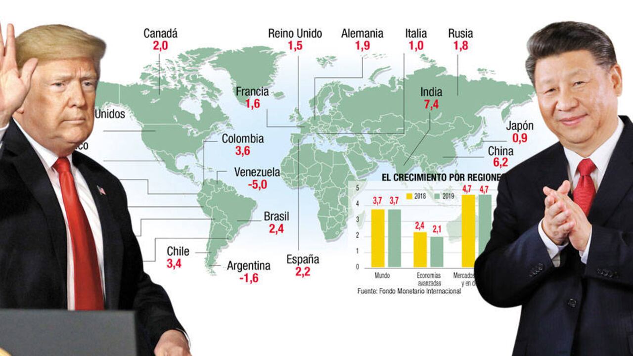 Las tensiones entre los presidentes Donald Trump y Xi Jinping marcarán buena parte de la agenda de 2019.