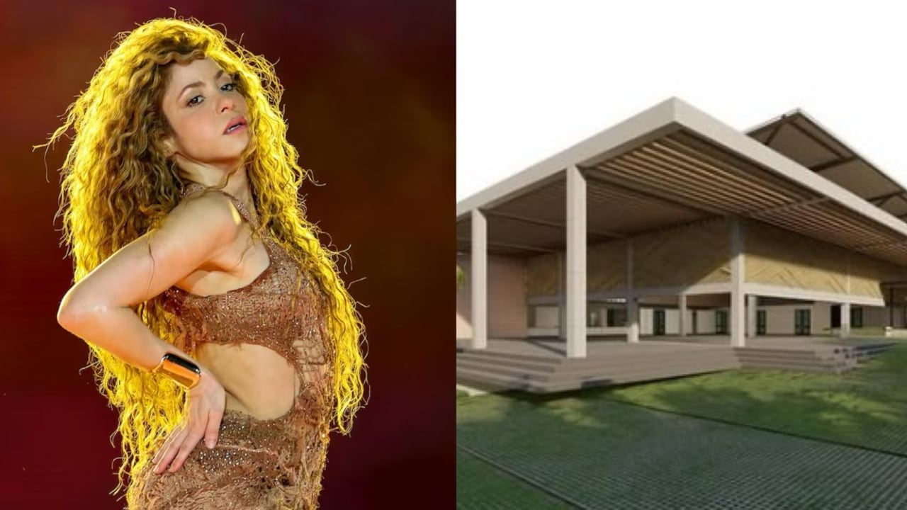 Shakira presentó el boceto del Parque Pedagógico, Ecológico y Cultural, que se construye en el municipio de Tibú, Norte de Santander.