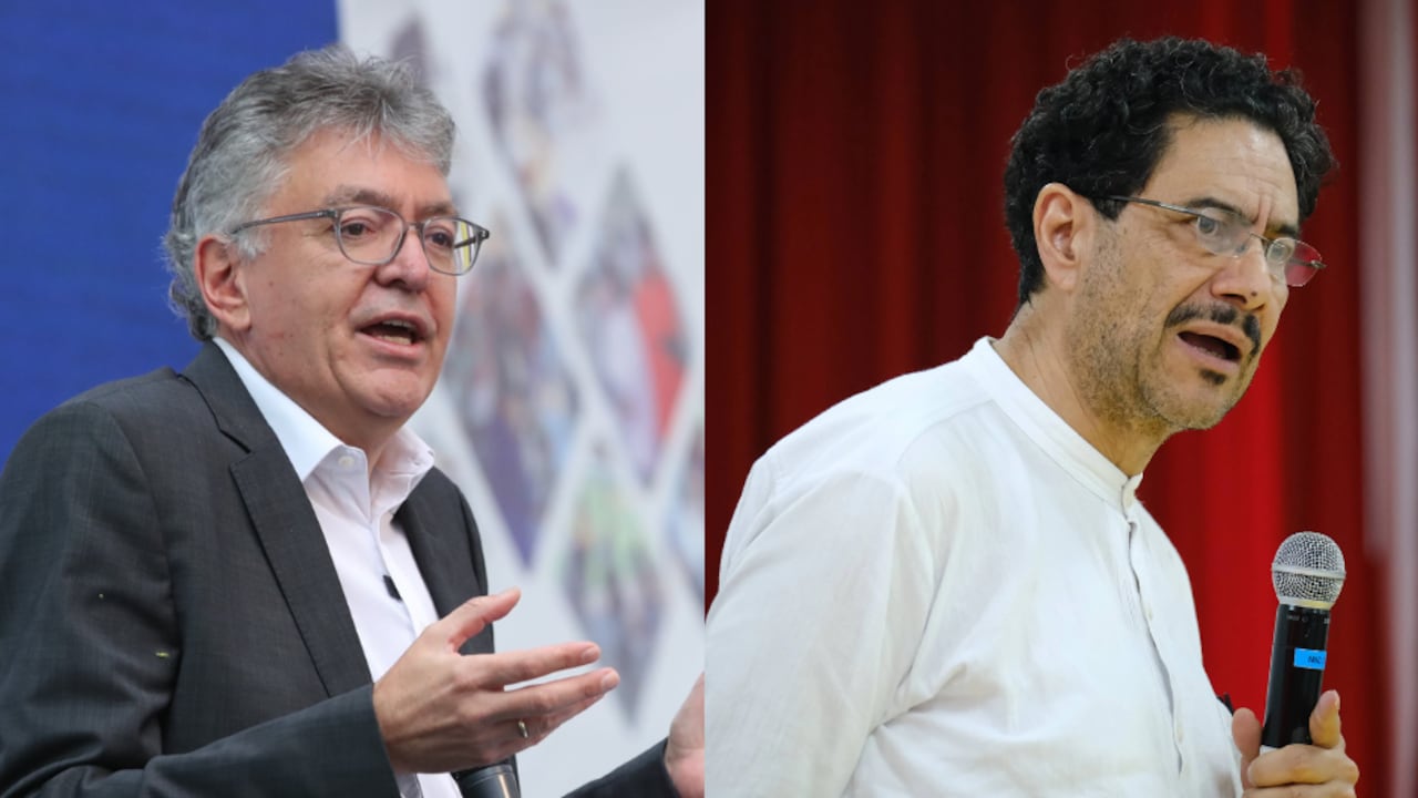 Mauricio Cárdenas e Iván Cepeda.