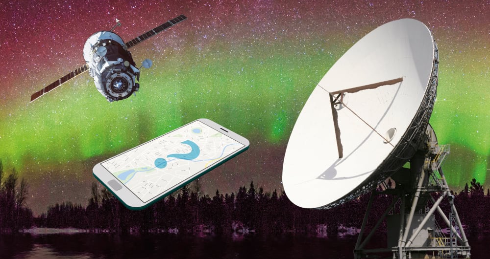 El GPS y el servicio de internet quedarían interrumpidos.