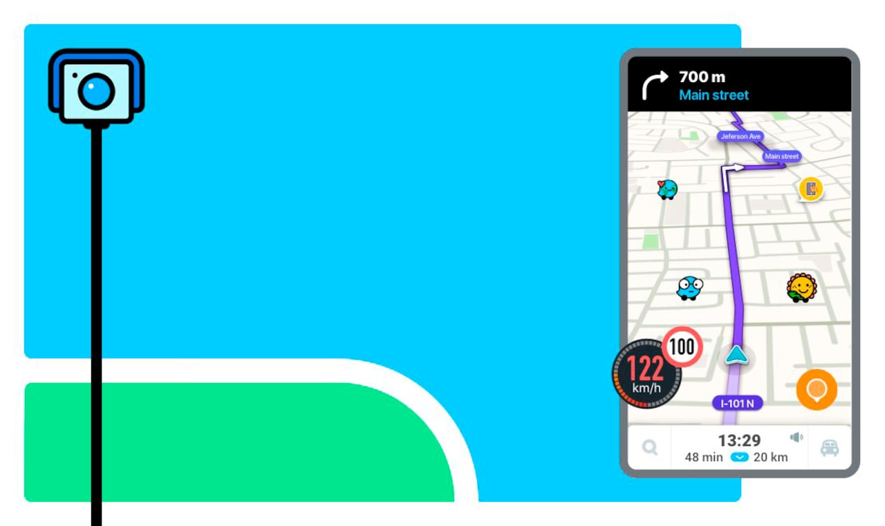 Waze es un servicio muy usado para evitar trancones en las ciudades.