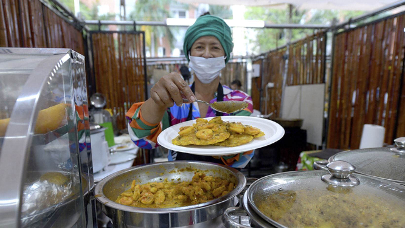 El Festival Petronio Álvarez 2024 presenta 'Cocinas Vivas', un espacio para degustar los mejores platos del Pacífico colombiano
