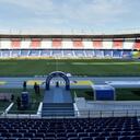 Vista desde la zona de prensa del estadio Metropolitano de Barranquilla