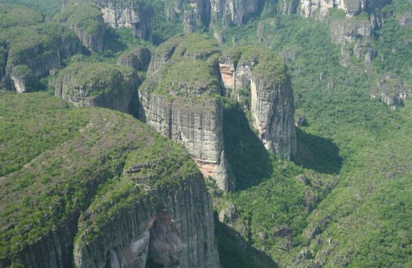 En el parque se han encontrado más de 250.000 dibujos rupestres, lo que convierte a Chiribiquete en una de las más grandes muestras pictóricas de América.