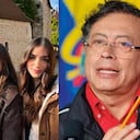 Trillizas Saavedra / Gustavo Petro, expresidente de Colombia.