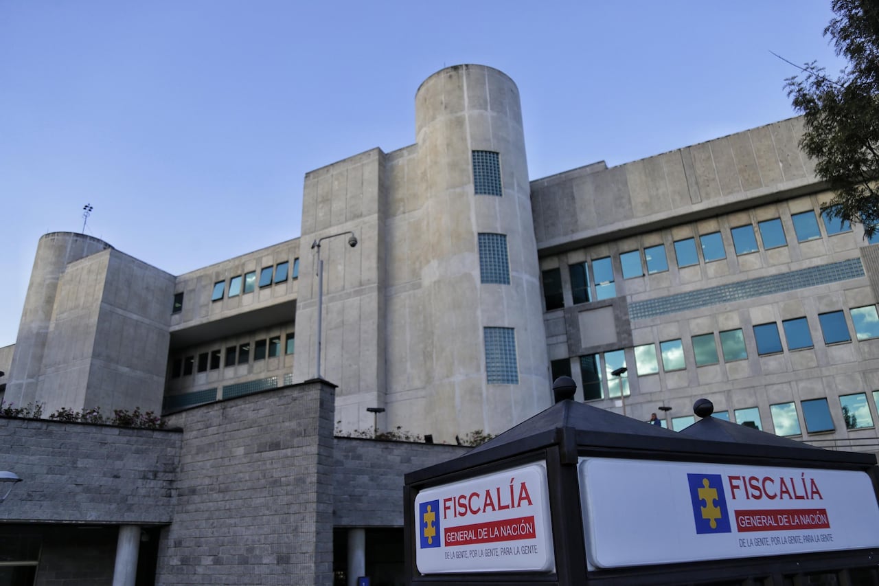 Fachada del búnker de la Fiscalía General de la Nación en Bogotá.