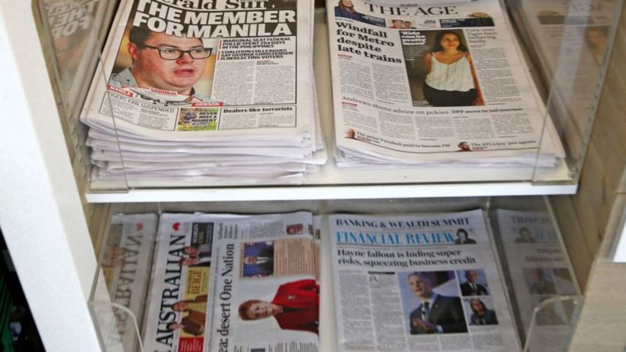Los ingresos por publicidad de los medios australianos se han reducido en un 75% desde 2005 a la fecha.