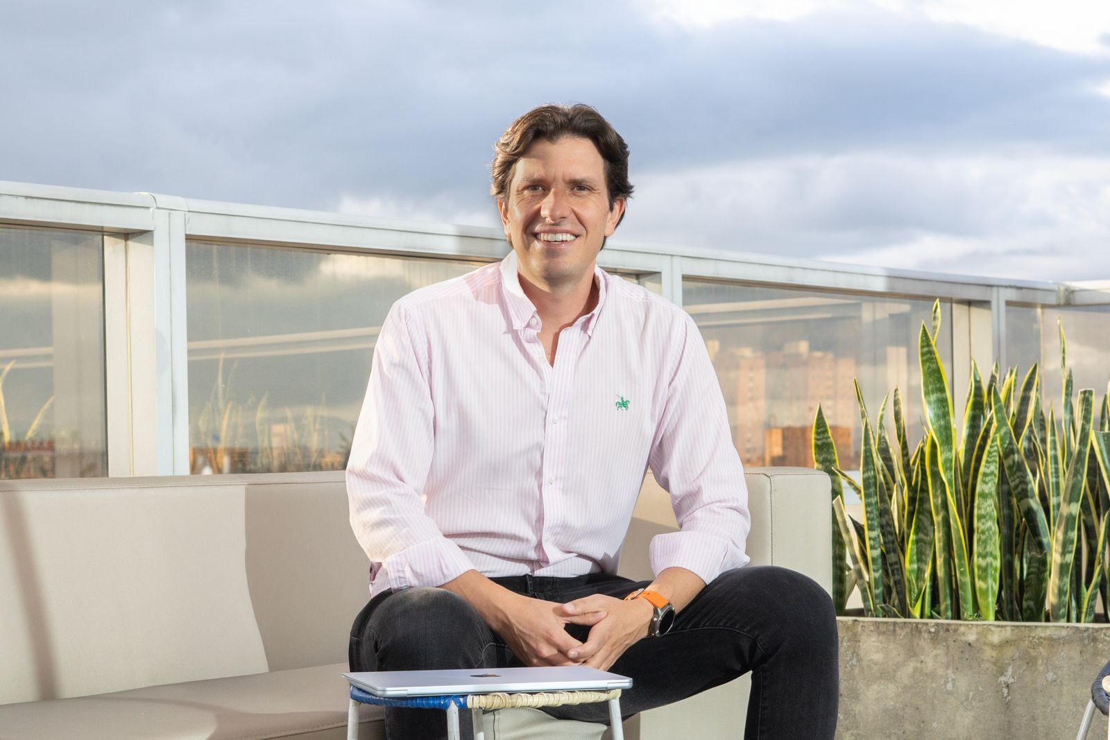 Mauricio Lince, vocero y líder de la compañía de JumpCube.