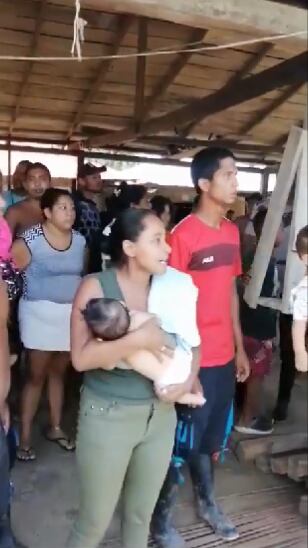 Una de las mujeres se enfrentó con los criminales.