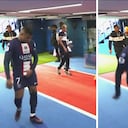 Kylian Mbappé, figura de Francia que busca el bicampeonato en Qatar 2022.