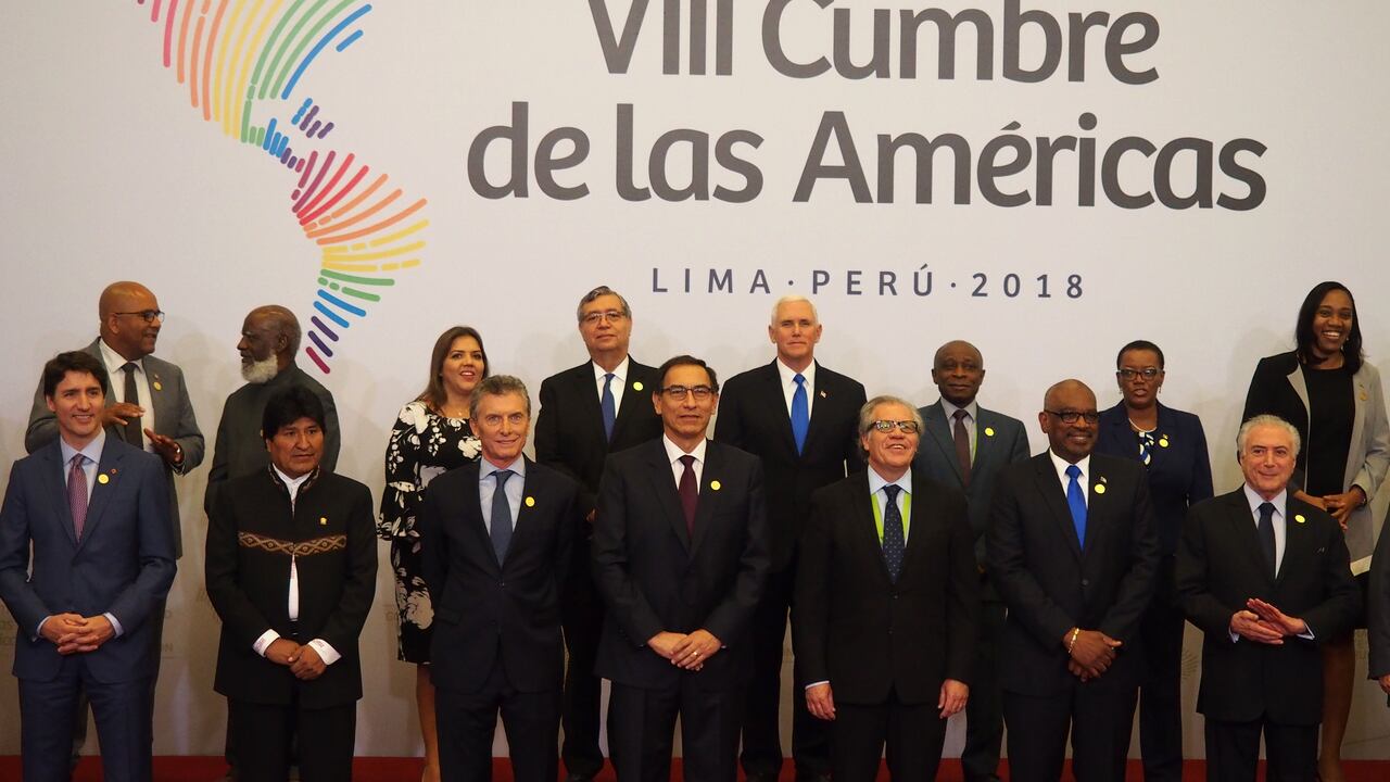 En la última edición de la cumbre, en 2018 en Lima, la gran ausencia fue la de Venezuela.