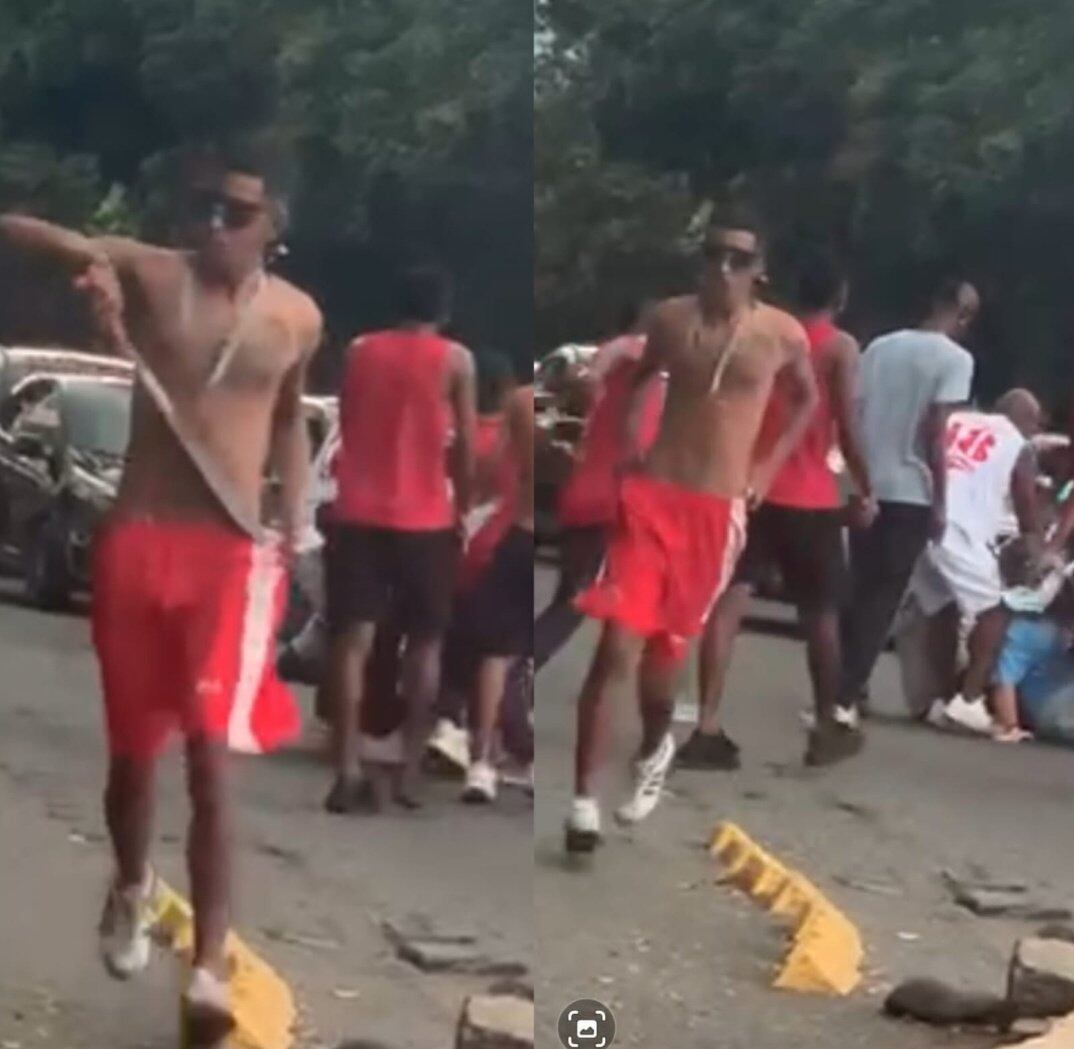 Los agresores estaban armados con machetes y cuchillos.