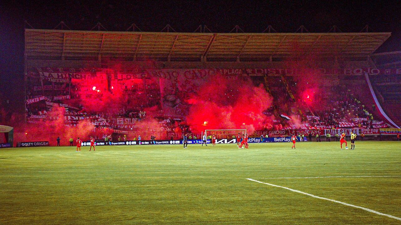 América ya llenó el estadio La Independencia en el partido ante Chicó por el todos contra todos. Foto: @AmericadeCali