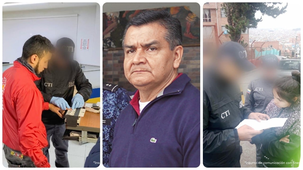 Dura condena contra los cuatro capturados por el asesinato del director de la cárcel La Modelo de Bogotá, Élmer Fernández Velasco, en 2024.