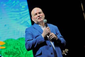 Salvatore Mancuso en evento de revictimización.