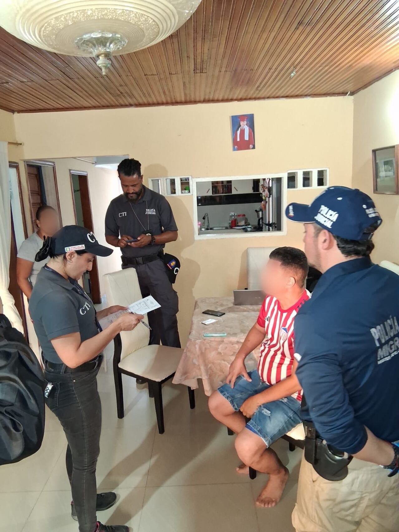 Capturado en Barranquilla.