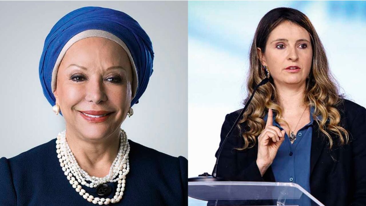 La exsenadora Piedad Córdoba y la senadora Paloma Valencia ahora enfrentadas por el caso de Álex Saab