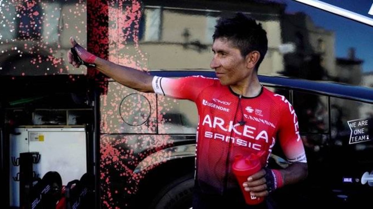 Nairo Quintana en el Arkéa.