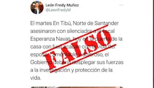 Fiscalía desmiente a congresista por supuesto asesitanto del esposo de una fiscal