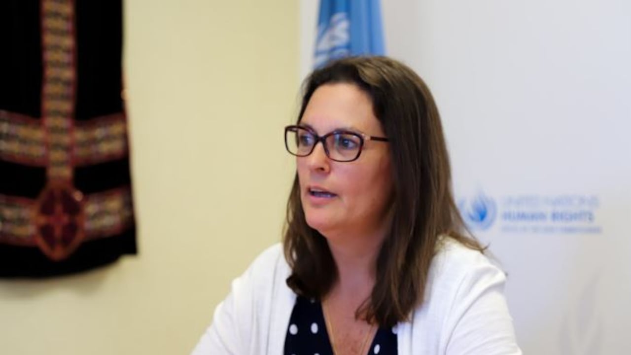 Juliette De Rivero, representante de ONU Derechos Humanos en Colombia.