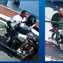 Revelan imagen de presuntos asesinos de Policía en Barranquilla.