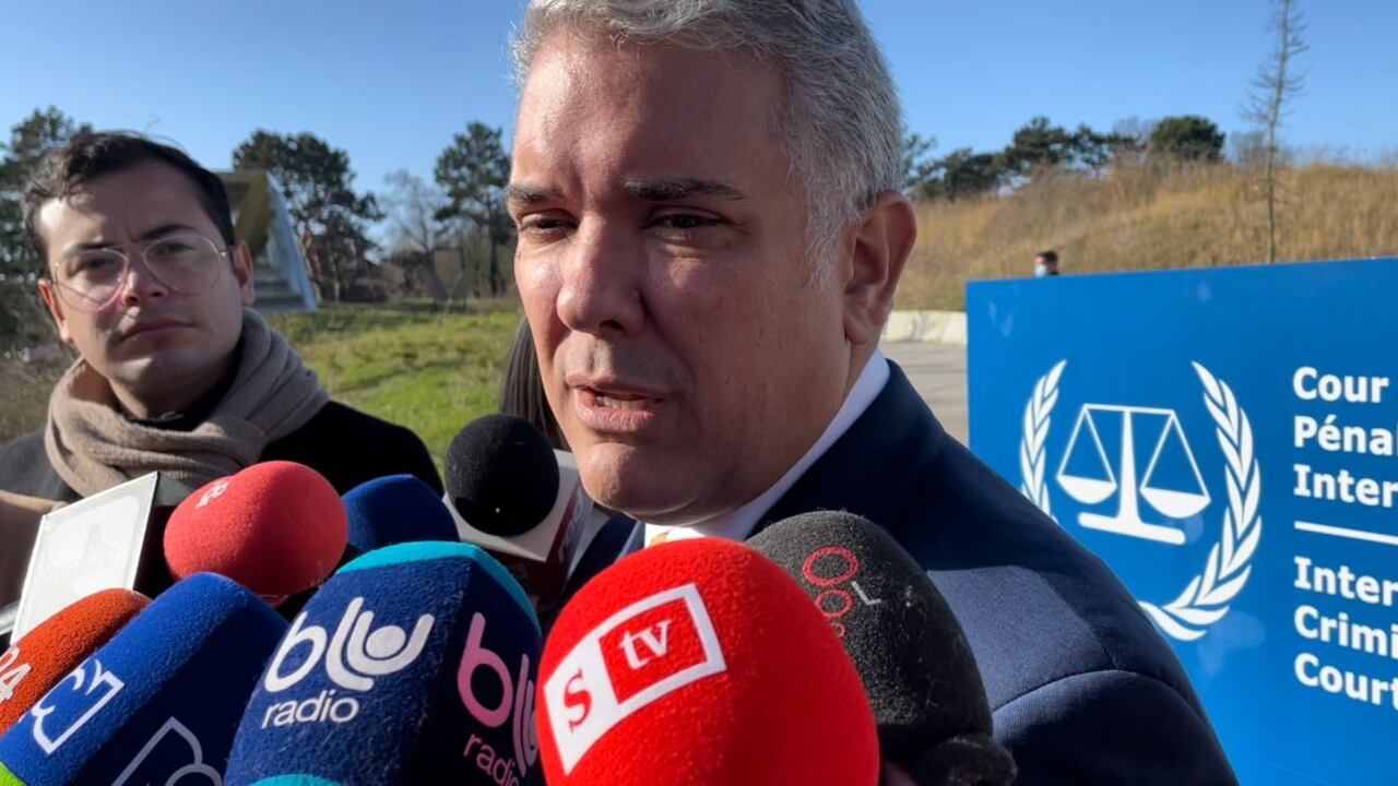 Presidente Iván Duque desde la CPI