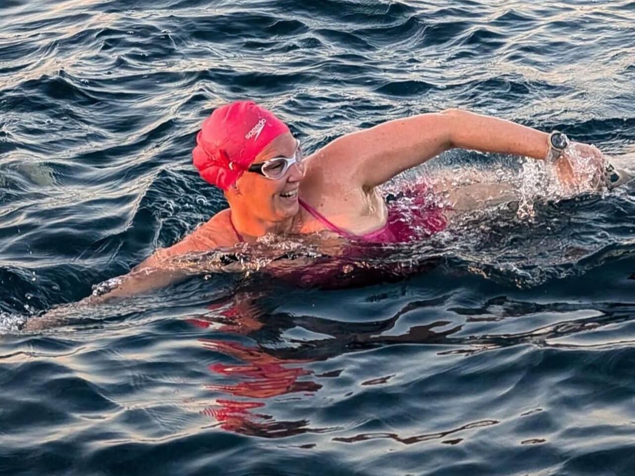 Eva Buzo, reconocida nadadora australiana