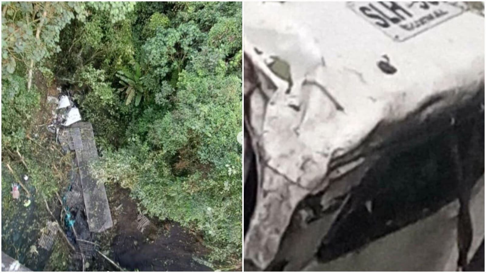 El conductor salió ileso del siniestro.