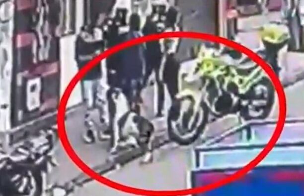 El hecho ocurrió este viernes durante actividades de control en una zona del norte de Usaquén.