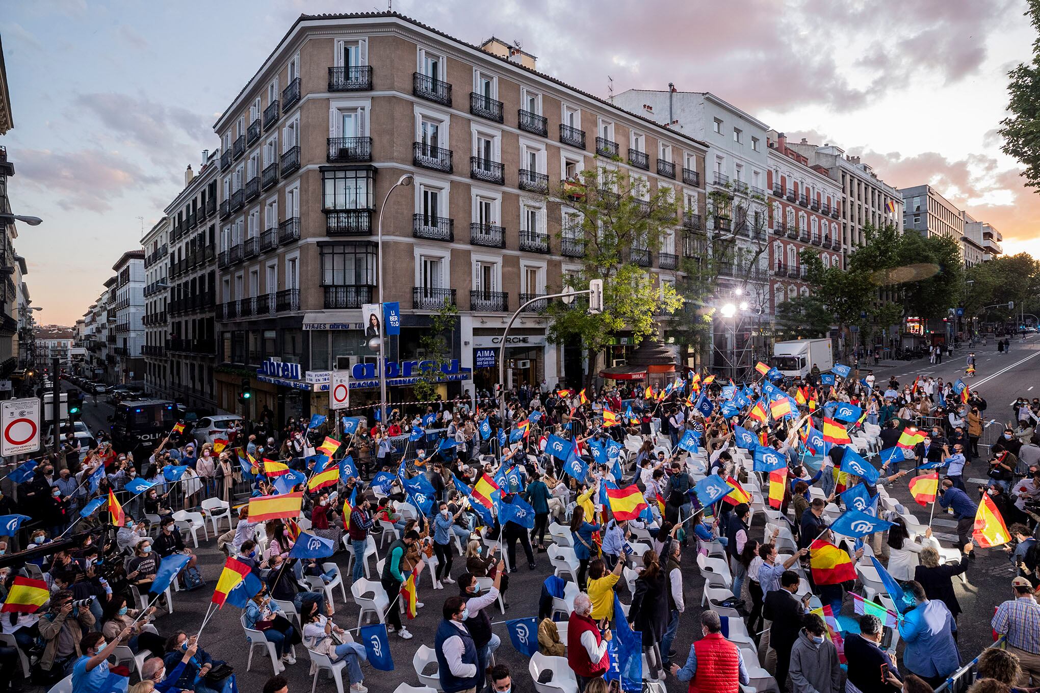 Elecciones en Madrid.