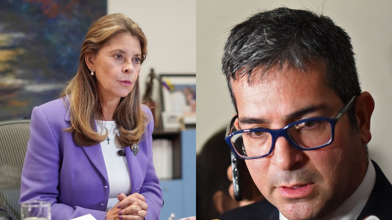 Marta Lucía Ramírez y Marcelo Pecci