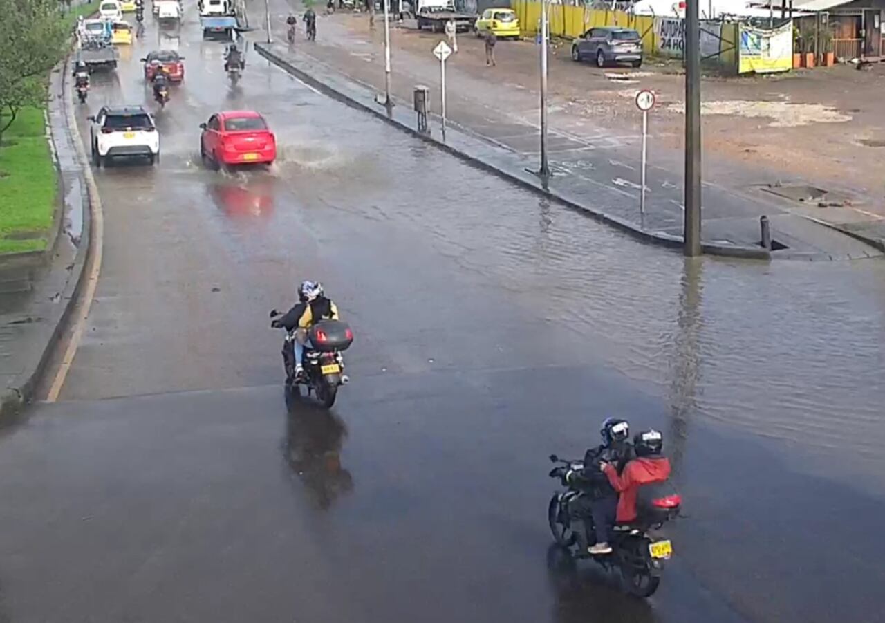 Las lluvias generan estragos en algunas zonas de la ciudad.