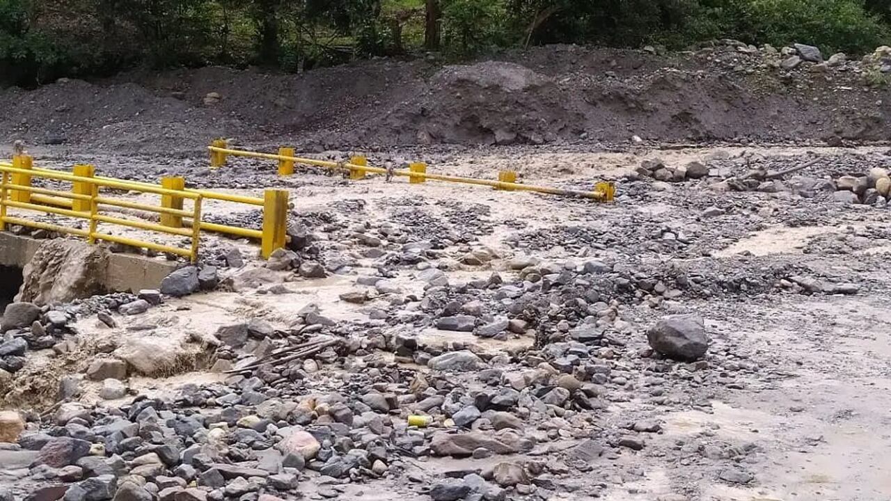 Onzaga se encuentra incomunicado con San Joaquín, ambos municipios de Santander