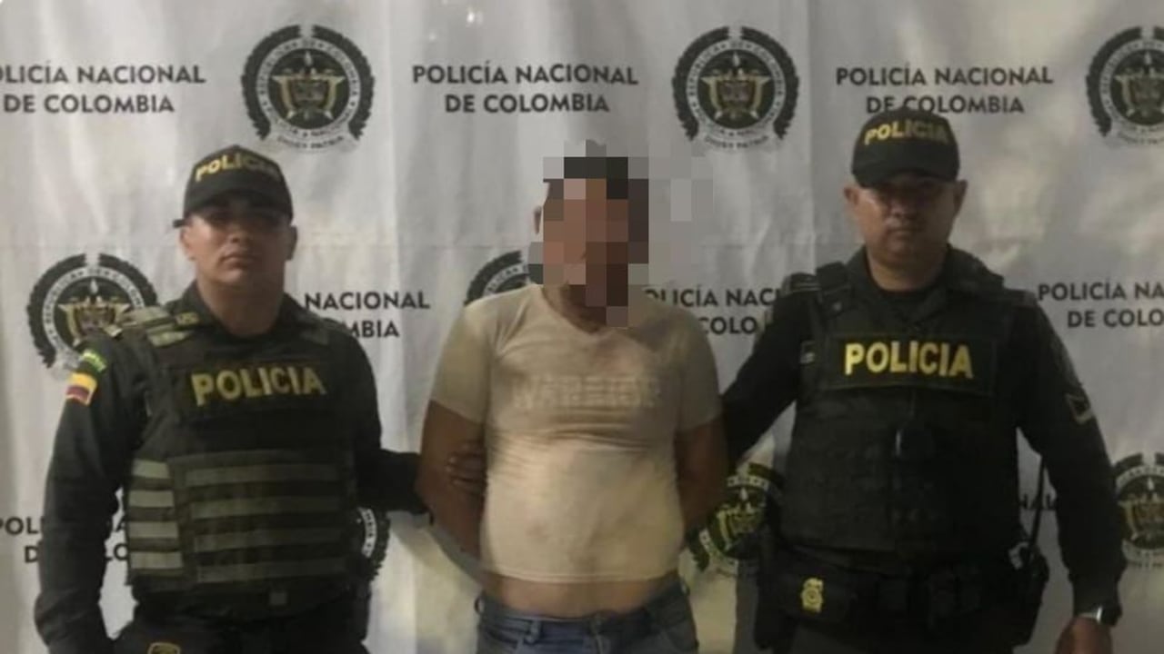 La captura tuvo lugar en el corregimiento de Juan Mina.