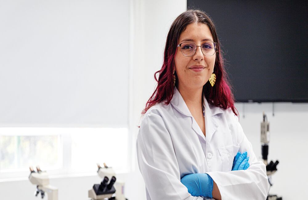 Juliana Fonseca quiere investigar y trabajar con la biodiversidad del país; también, profundizar sus conocimientos en el exterior y luego regresar a Colombia a ponerlos en práctica.