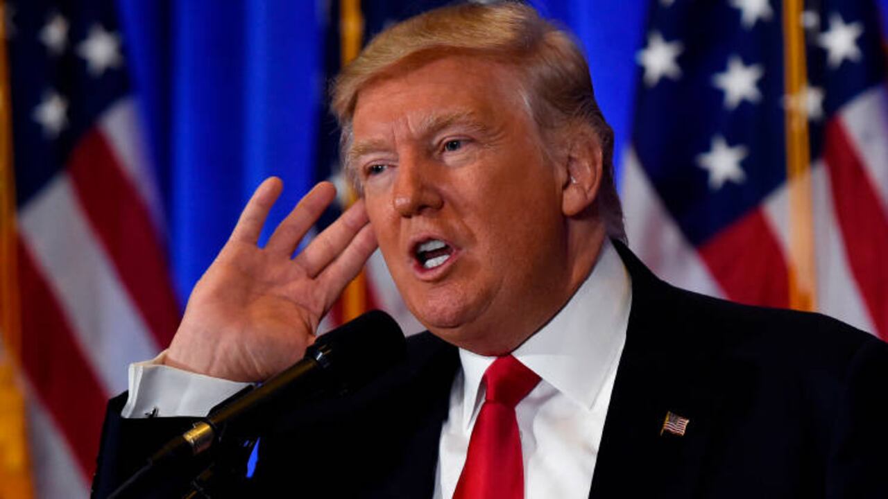 Donald Trump, presidente de Estados Unidos.