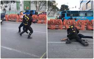 En las últimas horas se conoció un nuevo hecho de intolerancia en la capital del país.