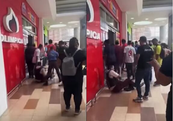 Ocho personas resultaron heridas en medio del asalto.