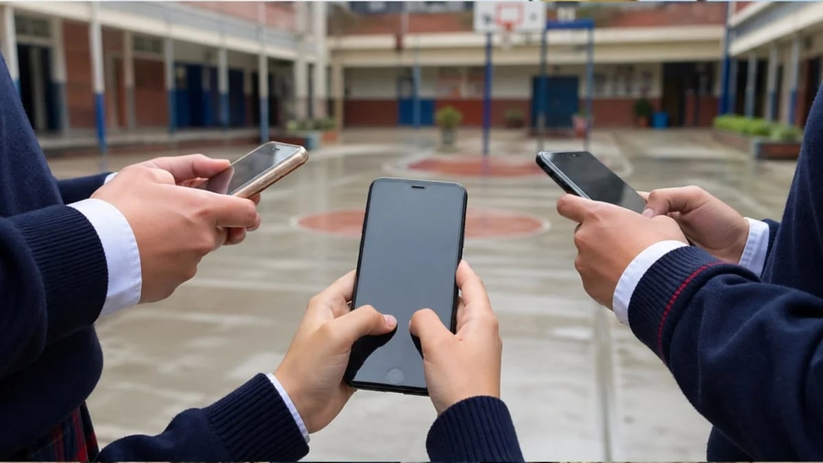 Bogotá alista restricción de celulares en colegios públicos