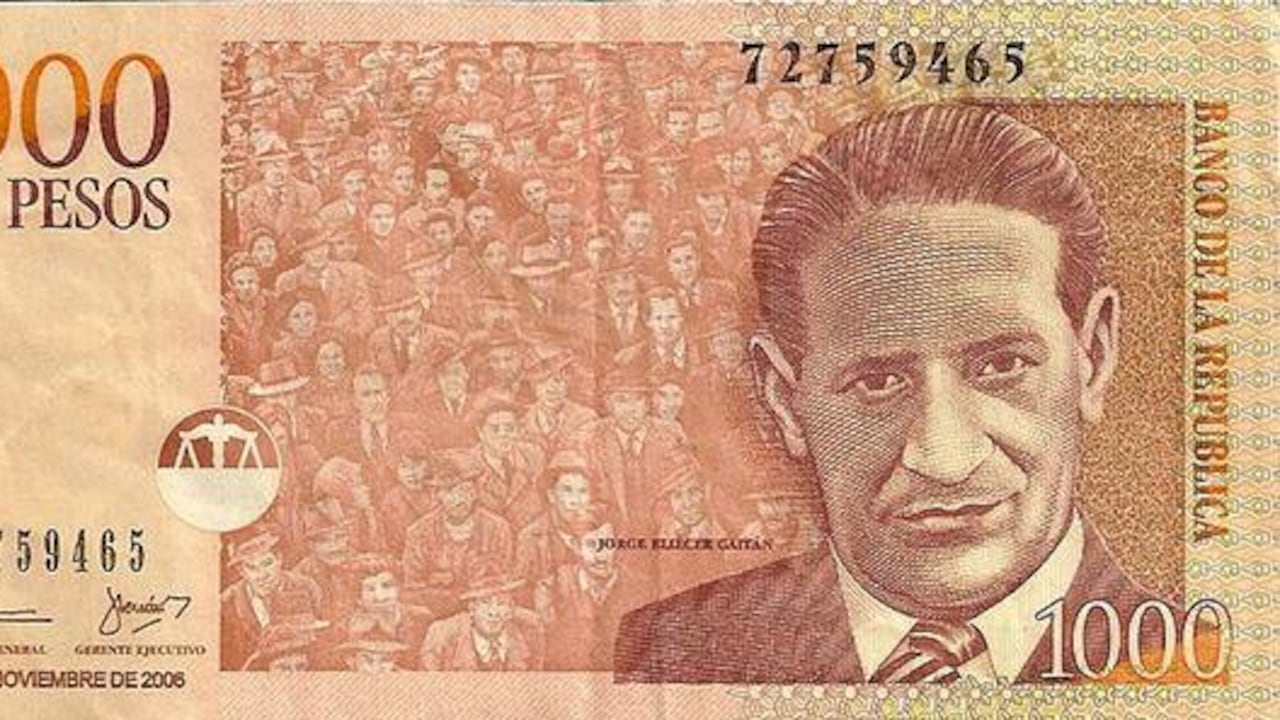 Billete de $ 1.000