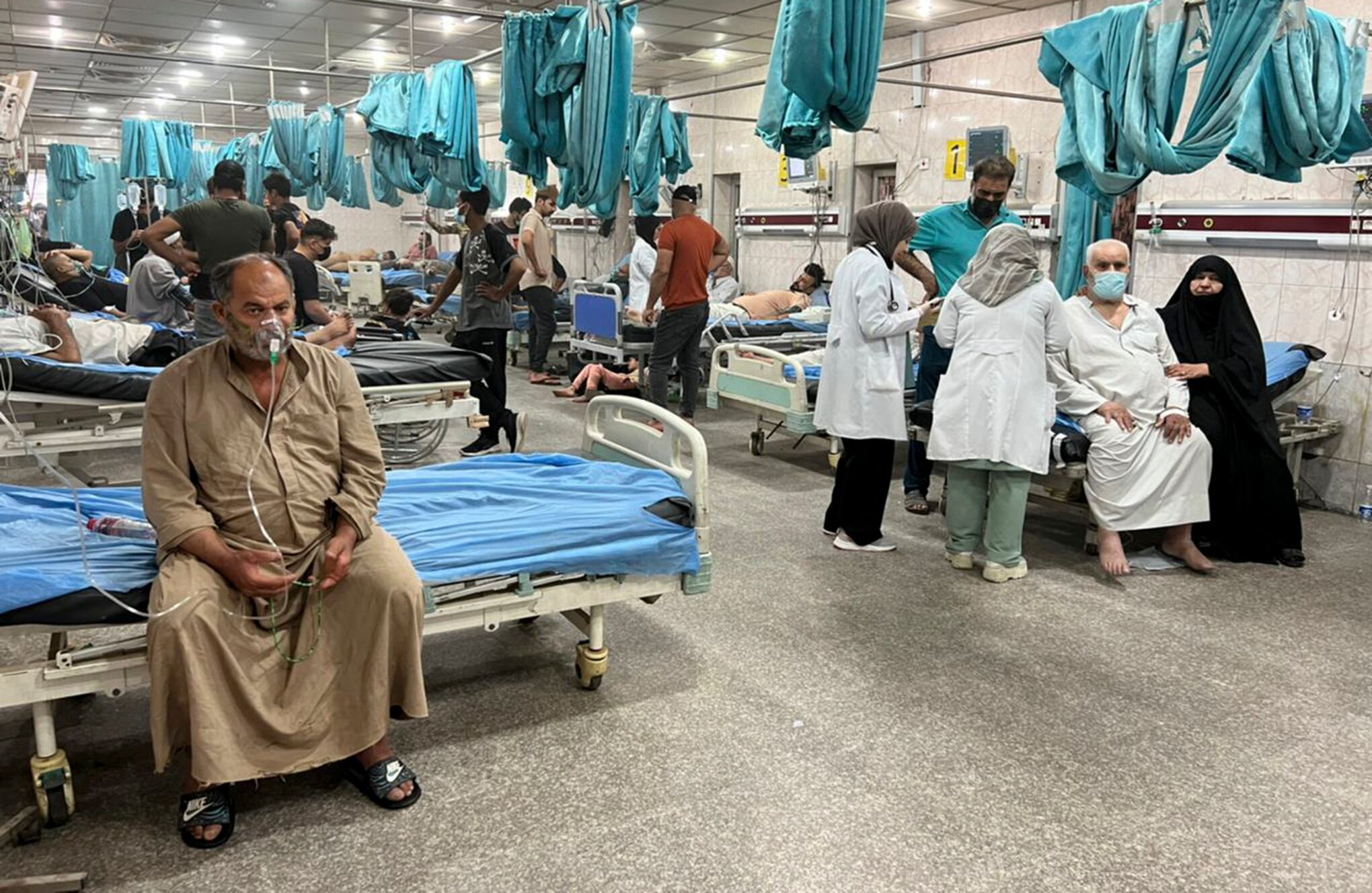 En imágenes : Fuerte tormenta de arena azota Bagdad