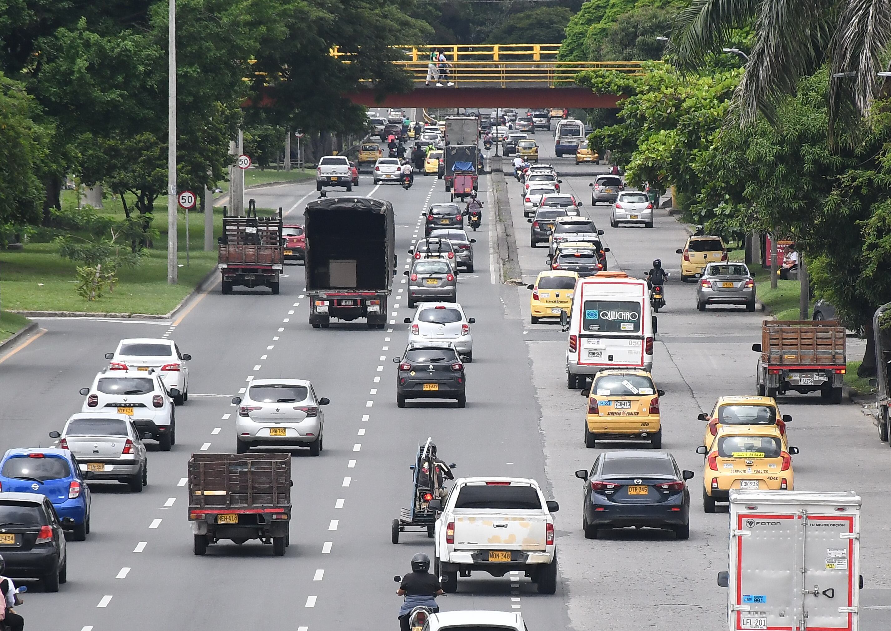 Cali: Movilidad día sin carro, 4 de mayo.  Foto José L Guzmán. EL País